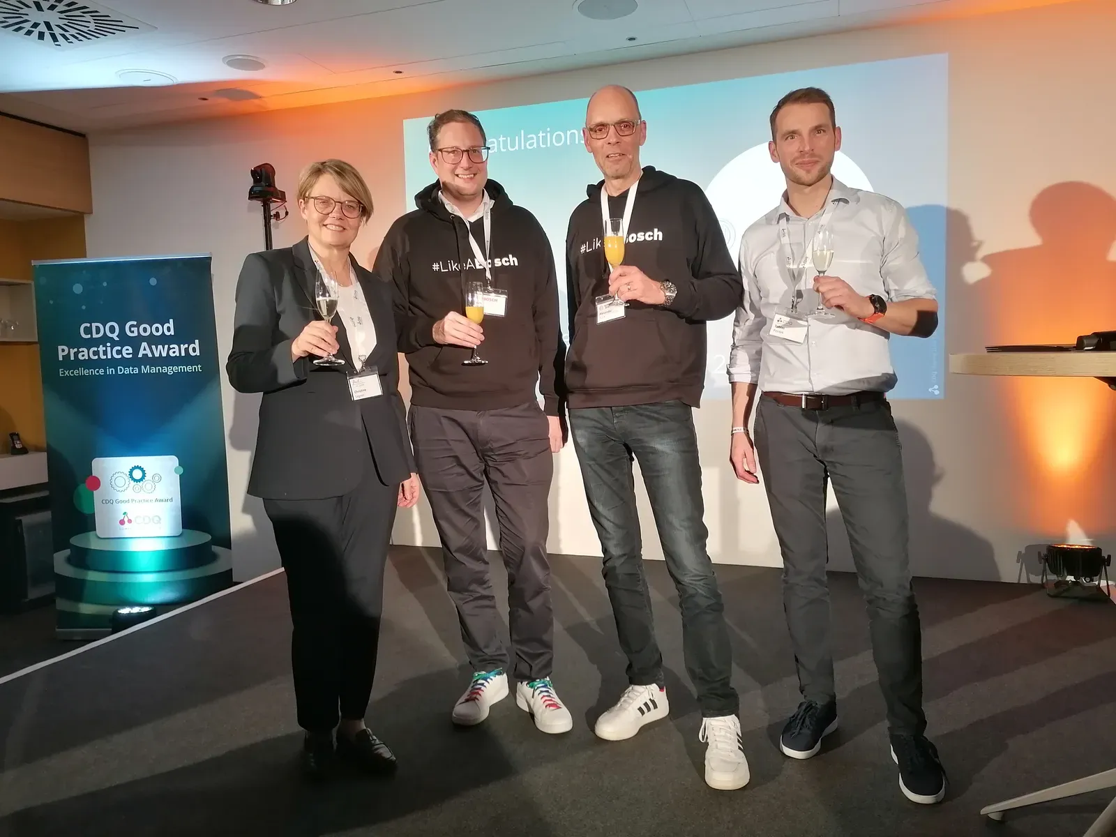 Christine Legner, Felix Lösch, Alexander Röck and Tobias Pentek