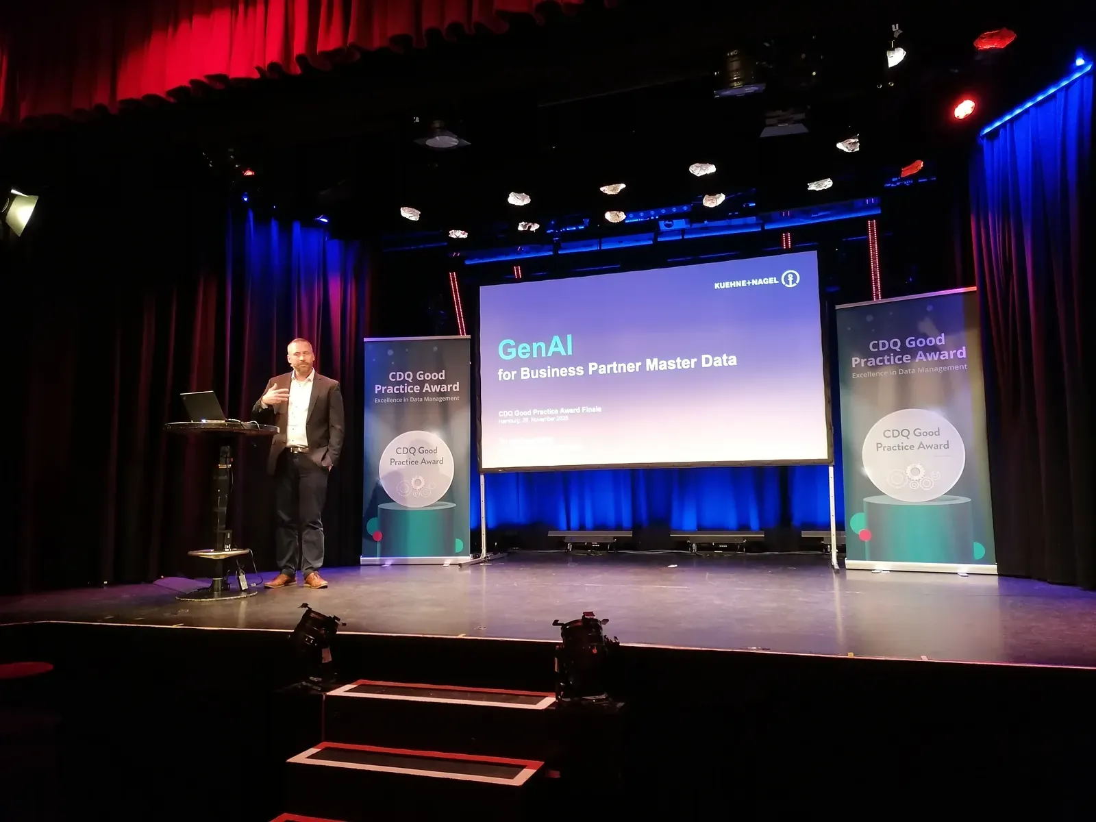 Andreas Nohn on stage